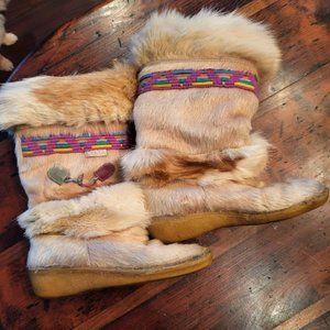 TRUE Vntg Authentic Real Fur Winter Women's Boots